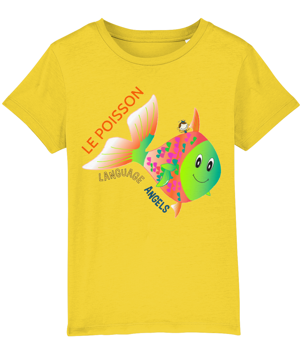 French FISH Language Angels T-Shirt