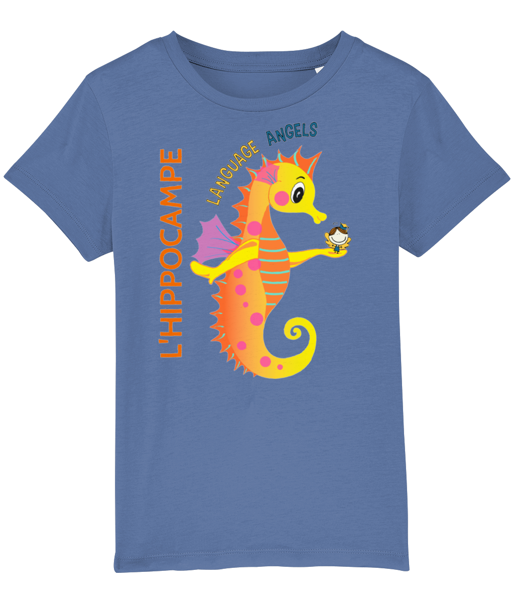 French SEAHORSE Language Angels T-Shirt