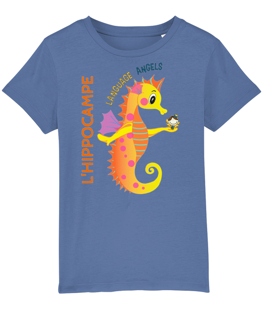 French SEAHORSE Language Angels T-Shirt