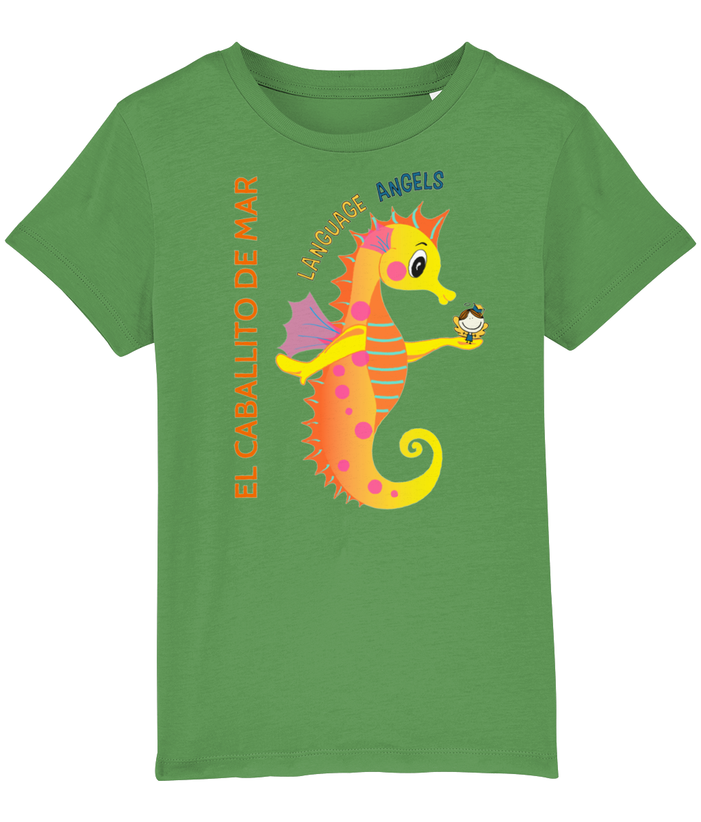 Spanish SEAHORSE Language Angels T-Shirt