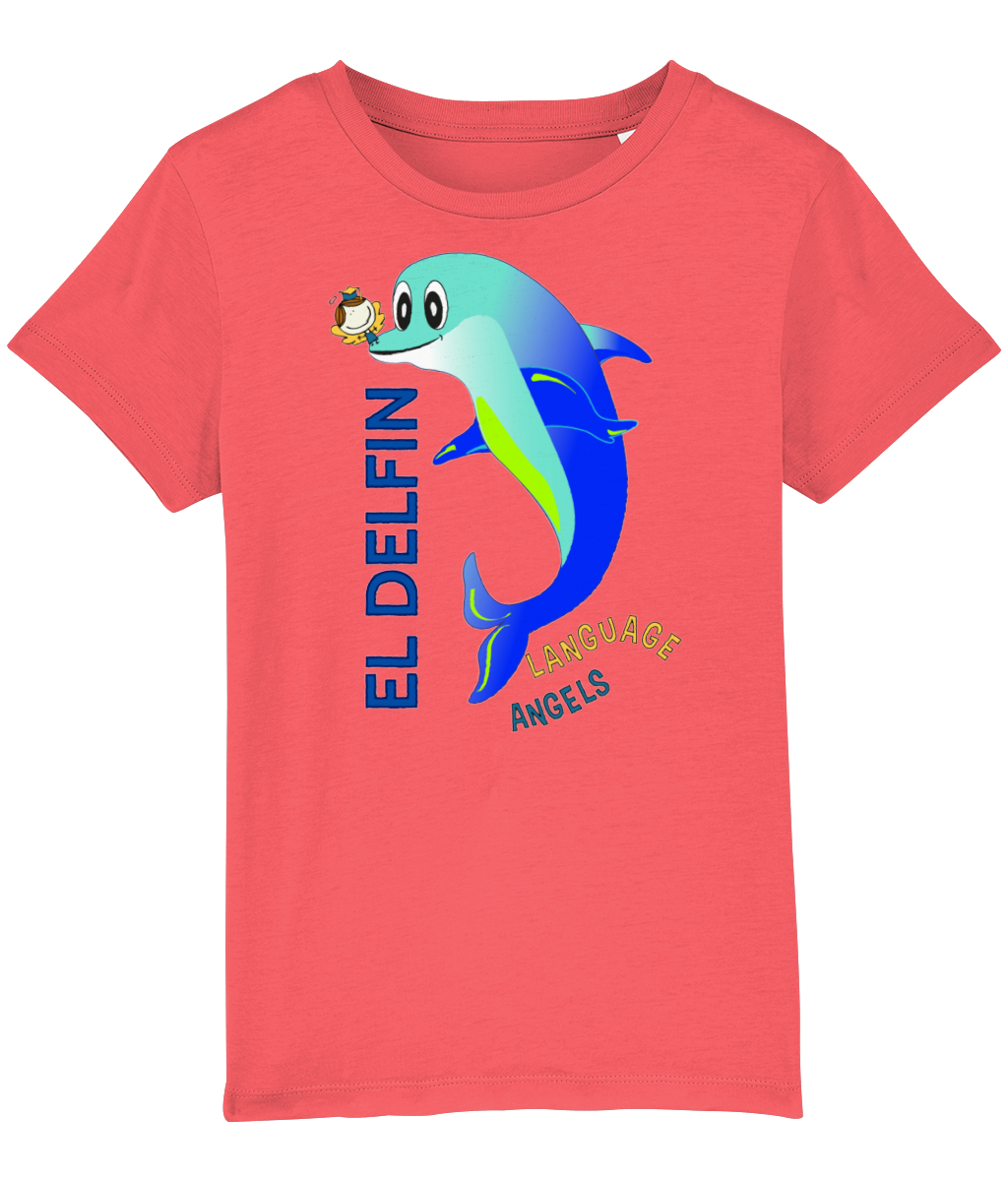 Spanish DOLPHIN Language Angels T-Shirt