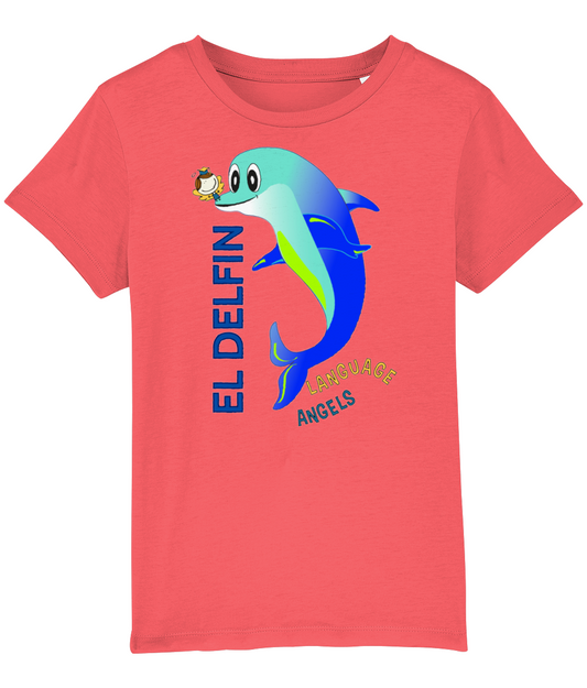 Spanish DOLPHIN Language Angels T-Shirt