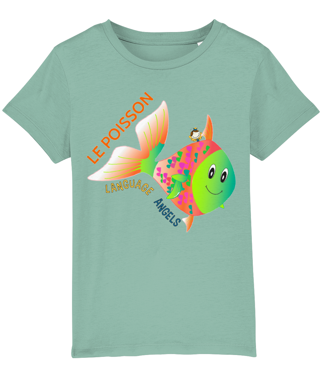 French FISH Language Angels T-Shirt